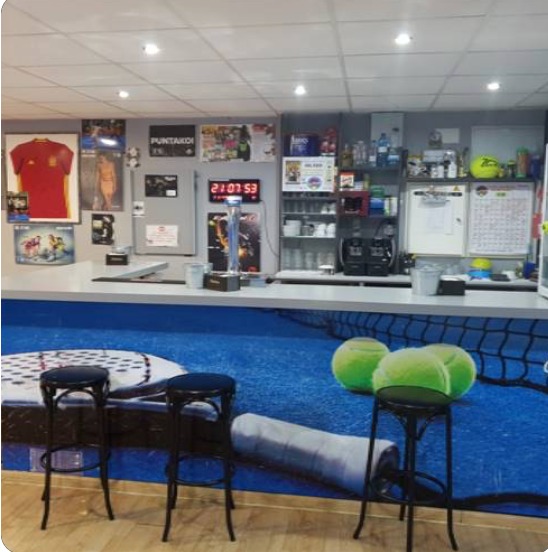 Cafetería del club